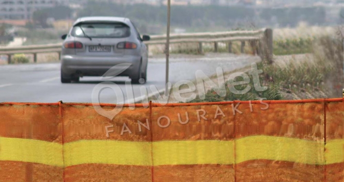 δίχτυα για την προστασία σε έργα